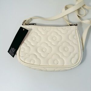 Wild Fable Cream Floral Crossbody Bag